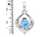 Larimar Pendant LAR-RDEP-228.