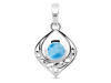 Larimar Pendant LAR-RDEP-228.