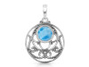 Larimar Pendant LAR-RDEP-84.