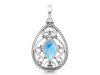 Larimar Pendant LAR-RDEP-87.