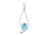 Larimar Pendant LAR-RDEP-113.