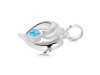 Larimar Dolphin Pendant LAR-RDP-150.