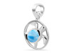 Larimar Pendant LAR-RDP-238.