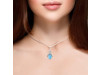 Larimar Pendant LAR-RDP-259.