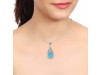 Larimar Pendant LAR-RDP-345.