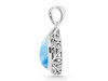 Larimar Pendant LAR-RDP-49.