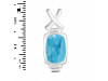 Larimar Pendant LAR-RDP-53.