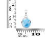 Larimar Pendant LAR-RDP-682.