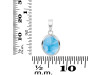 Larimar Pendant LAR-RDP-684.