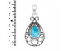 Larimar Pendant LAR-RDP-77.