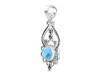 Larimar Pendant LAR-RDEP-90.