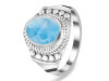 Larimar Ring LAR-RDR-1201.