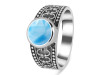 Larimar Ring LAR-RDR-1217.