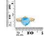 Larimar & White Topaz Ring LAR-RDR-3193.