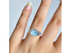 Larimar & White Topaz Ring LAR-RDR-339.