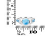 Larimar & Blue Topaz Ring LAR-RDR-43.