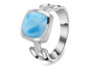 Larimar Ring LAR-RDR-48.