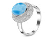 Larimar Ring LAR-RDR-89.