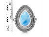 Larimar Ring LAR-RDR-912.