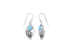 Larimar Shell Earring LAR-RUE-6.