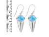 Larimar Shell Earring LAR-RUE-8.