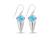 Larimar Shell Earring LAR-RUE-8.