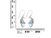 Larimar Sea Horse Earring LAR-RUE-11.