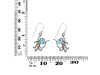 Larimar Octopus Earring LAR-RUE-15.