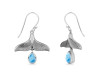 Larimar Whale Tail Earring LAR-RUE-22.