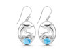 Larimar Dolphin Earring LAR-RUE-24.