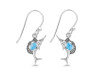 Larimar Sail Fish Earring LAR-RUE-25.