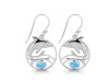 Larimar Dolphin Earring LAR-RUE-27.