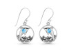 Larimar Dolphin Earring LAR-RUE-33.