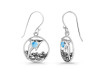 Larimar Dolphin Earring LAR-RUE-33.