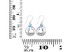 Larimar Mermaid & Dolphin Earring LAR-RUE-34.