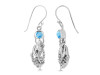 Larimar Mermaid & Dolphin Earring LAR-RUE-35.