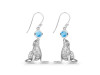 Larimar Seal Earring LAR-RUE-37.