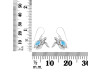 Larimar Turtle Earring LAR-RUE-42.