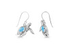 Larimar Turtle Earring LAR-RUE-42.