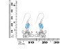 Larimar Octopus Earring LAR-RUE-46.