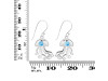 Larimar Jelly Fish Earring LAR-RUE-47.