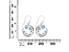 Larimar Mermaid Earring LAR-RUE-50.