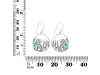 Larimar Sea Life Earring LAR-RUE-54.