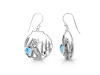 Larimar Sea Life Earring LAR-RUE-54.
