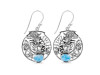 Larimar Mermaid Earring LAR-RUE-55.