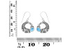 Larimar Fish Earring LAR-RUE-56.