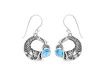 Larimar Fish Earring LAR-RUE-56.