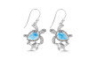 Larimar Turtle Earring LAR-RUE-58.