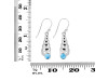 Larimar Shell Earring LAR-RUE-60.