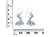 Larimar Mermaid Earring LAR-RUE-61.